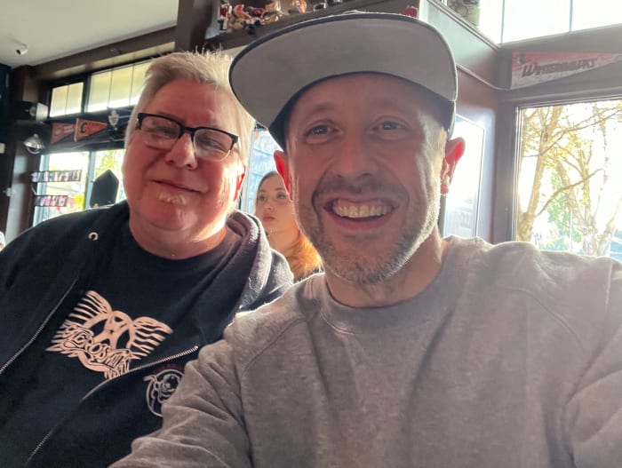 Tim Pipes talks with Sports Illustrated’s Greg Bishop